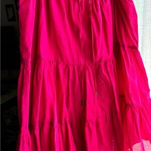 Lauren Ralph Lauren Bright Pink A-Line Skirt - NWOT
